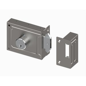 Fech. Sobrepor Lingueta Asa de Avião P/ Portão Correr 0336