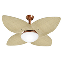 Ver imagem 1 de Ventilador de Teto Jet Aspen Venti-delta Cobre 4Pás Rattan Natural 110v