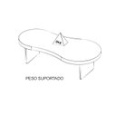 Ver imagem 4 de Mesa de Centro para Sala 120 Cm 4732 Cinamomo Arly