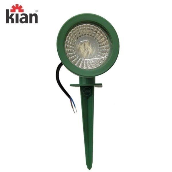 Luminária Espeto Jardim Kian Led 5w 3000k Branca Morna - 2