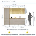 Ver imagem 3 de Cozinha 5 Peças 9 Portas Reflecta 100% MDF Mista