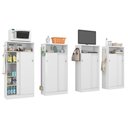 Ver imagem 6 de Armário Multiuso Lavanderia 528 c/ 2 Portas de Correr Branco - Carraro