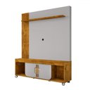 Ver imagem 2 de Estante para Tv até 65 Polegadas Franzoni 2 Portas Naturalle/off White - Pnr Móveis