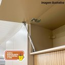 Ver imagem 6 de Armário de Cozinha Completa com Balcão com Tampo 12 Portas Urbano - Freijó-supremo-com Ripado