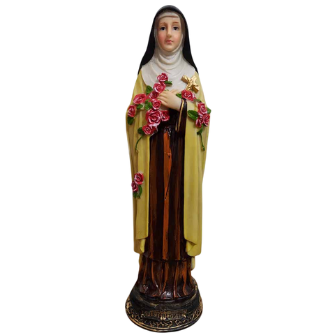 Imagem de Santa Terezinha em Resina - 30 cm