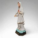 Ver imagem 3 de Imagem do Sagrado Coração de Maria de Resina - 30 cm