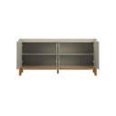 Ver imagem 5 de Buffet / Balcão Fl Retrô 1.80m 4 Portas Cor Off White Pt