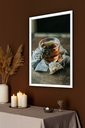 Ver imagem 1 de Quadro Decorativo Xícara Chá Sachês - 70x50cm:moldura Branca