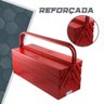 Caixa de Ferramentas N7 50cm Sanfonada 5 Gavetas - Vermelha - 4
