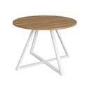 Ver imagem 2 de Mesa Reunião Redonda com 4 Lugares 110cm Concept Home Office Artesano