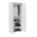 Ver imagem 4 de Multiuso Dallas 100% MDF Pés em Madeira com Chave Branco