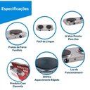 Ver imagem 4 de Fogao Portatil Eletrico de Bancada 2 Bocas 2000W 220V