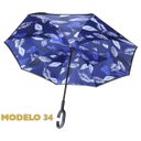 Ver imagem 1 de Guarda Chuva Abre e Fecha Invertido Contrário Umbrella 34 LQ-508F34