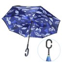 Ver imagem 2 de Guarda Chuva Abre e Fecha Invertido Contrário Umbrella 34 LQ-508F34