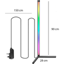 Ver imagem 2 de Animo Shop Luminária Led Chão Coluna Rgb 90cm