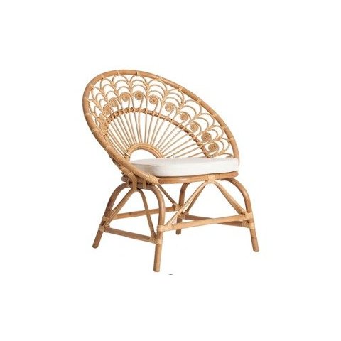 Cadeira de Rattan Sahid 55x70x70 Biasa 20211