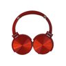 Fone Ouvido Bluetooth sem Fio Rádio FM MP3 Lt-F9007 Vermelho - 3