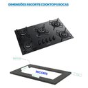 Ver imagem 6 de Kit Balcão Cooktop Itatiaia com 1 Porta e Fogão Cooktop 5 Bocas