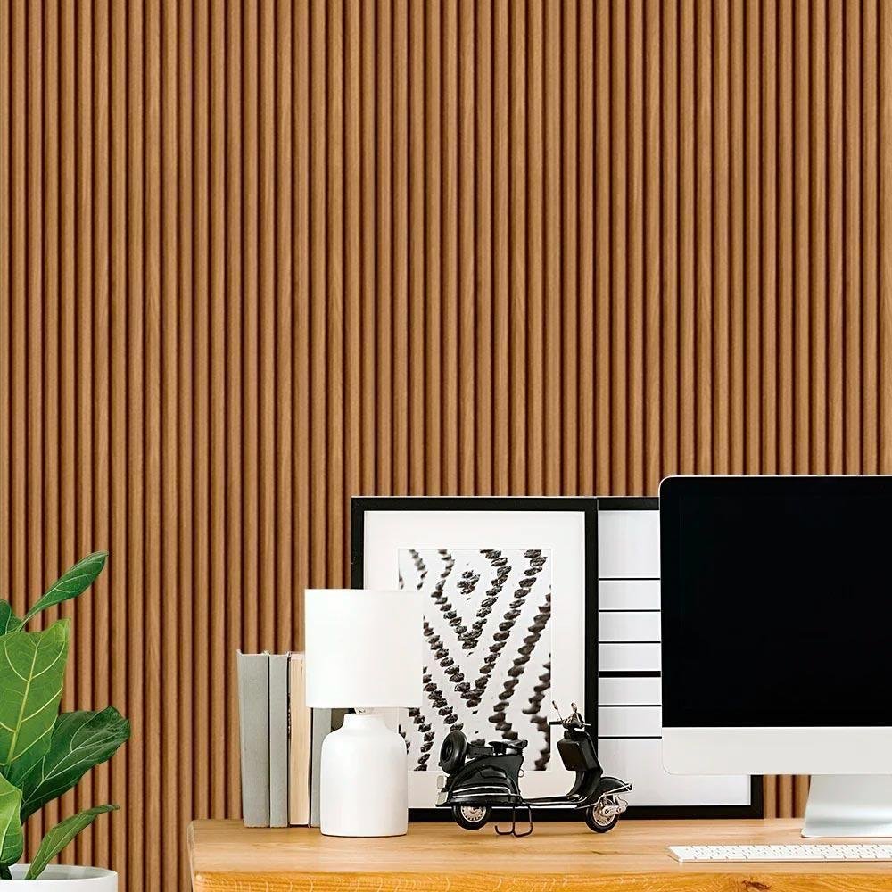 Painel Ripado Versátil 180 Cm X 250 Cm Mdf e Mdp Nature Shop Jm - 1