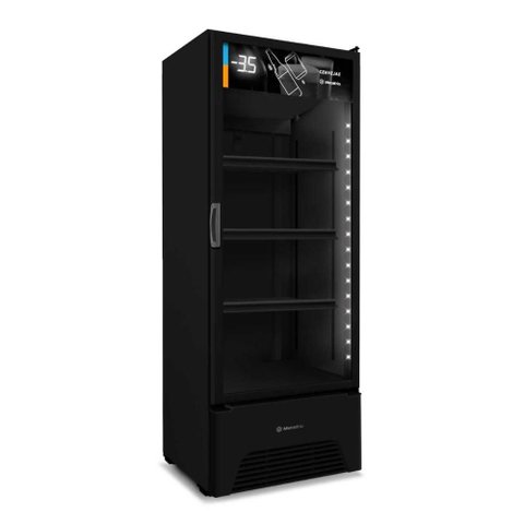 Cervejeiro Expositor Porta de Vidro 576 Litros Vn50a All Black 220v - Metalfrio