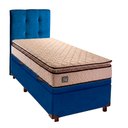 Ver imagem 5 de Cama Box Bau com Colchão Solteiro Belmont Hellen + Cabeceira Azul