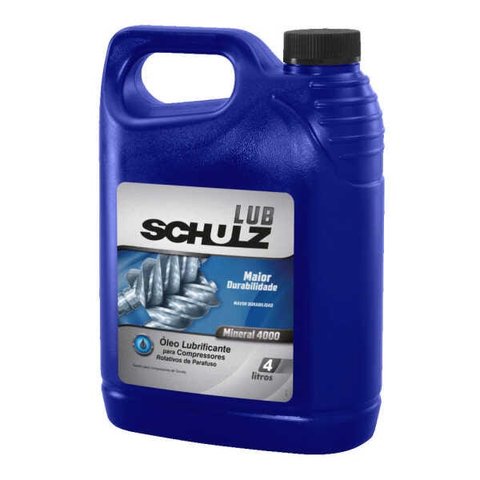 Óleo Compressor Parafuso Schulz Ms Lub 46 Mineral 4000h 4lts