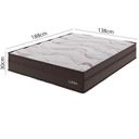 Ver imagem 3 de Conjunto Colchão Ortopédico Casal e Base Box Bau 73x138x188cm Libia Yescasa