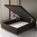 Ver imagem 5 de Conjunto Colchão Ortopédico Casal e Base Box Bau 73x138x188cm Libia Yescasa