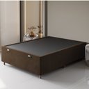 Ver imagem 6 de Conjunto Colchão Ortopédico Casal e Base Box Bau 73x138x188cm Libia Yescasa Marrom