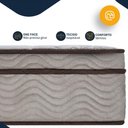 Ver imagem 6 de Cama Box com Colchão Ortobom de Molas Ensacadas Pillow In Pro Vida Queen 158cm