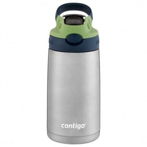 Squeeze Térmica Inox Autospout Infantil Verde 384ml - Contigo