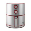 Ver imagem 1 de Fritadeira Elétrica Britânia Air Fryer 4,6l Bfr46vi Vermelha / Inox 220v