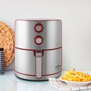 Ver imagem 4 de Fritadeira Elétrica Britânia Air Fryer 4,6l Bfr46vi Vermelha / Inox 220v