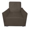 Poltrona Cadeira Sofa Infantil Kids Angel Marrom - 2