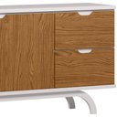 Ver imagem 6 de Aparador Buffet para Sala de Jantar 2 Portas 2 Gavetas Vicky N01 Off White Ypê - Lyam Decor