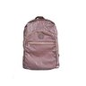 Mochila Feminina Cor Lisa Acetinado com 3 Compartimentos - Cinza - 5