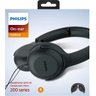 Fone de Ouvido com Microfone Philips Tauh201Bk/00 Preto - 2