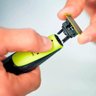 Aparelho De Barbear Philips One Blade Qp2510/10 - Verde/Cinza - 110V/220V (Bivolt) - 3