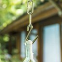 Ver imagem 4 de Rede Cadeira Balanço Bege Estofada