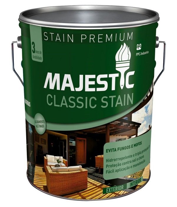 Stain Classic Majestic 18L Renner - Incolor