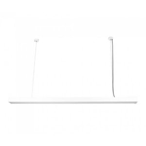 Pendente de Led Slim Otan Branco 1,2m Mesa Escritório Balcão Bancada Aparador Área Gourmet