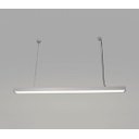 Ver imagem 2 de Pendente de Led Slim Otan Branco 1,2m Mesa Escritório Balcão Bancada Aparador Área Gourmet