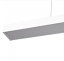 Ver imagem 3 de Pendente de Led Slim Otan Branco 1,2m Mesa Escritório Balcão Bancada Aparador Área Gourmet