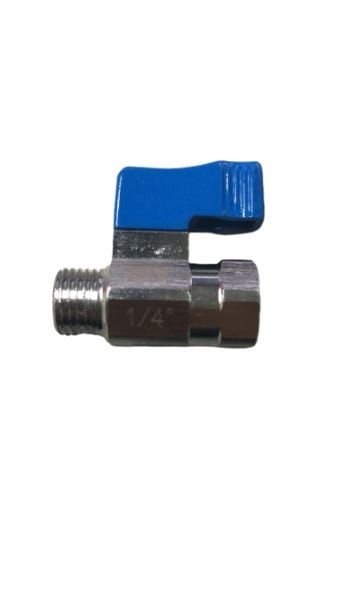 Registro 1.4 Latão 1/4 Macho e 1/4 Fêmea Detailer - 1