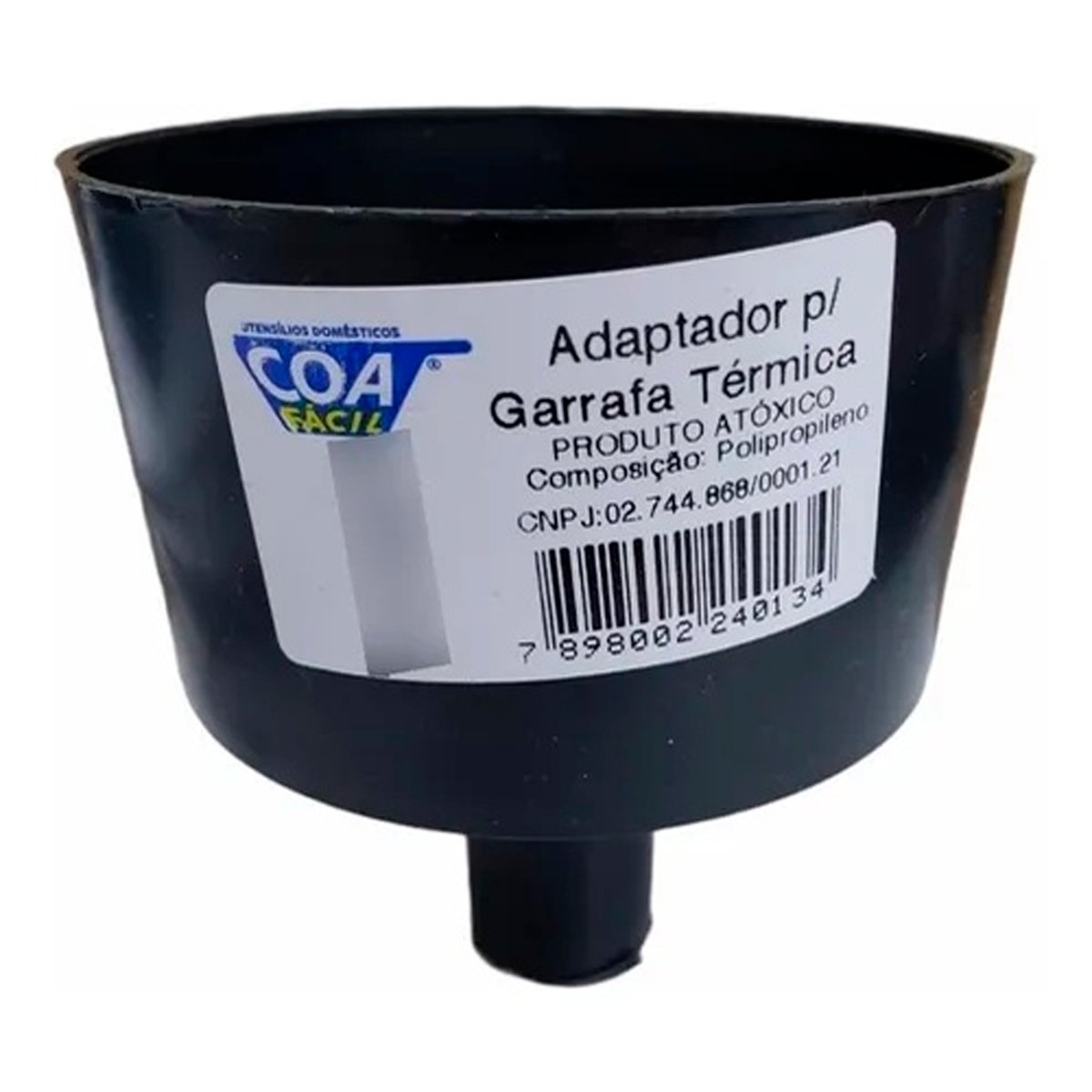 Kit 10 Adaptador para Garrafa Térmica de Plástico Funil - 6