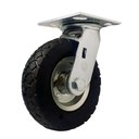 Ver imagem 2 de Rodizio Gir. Pneu 6x2 Pneumático Aro C/rolamento 4 Lonas