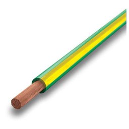 Cabo Flexível Antichamas 750V 1,5mm² - Verde/Amarelo Corfio - 5