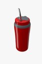 Ver imagem 1 de Copo Térmico Tererê com Tampa Cuia Vermelho Filtro e Bomba