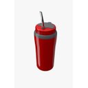 Ver imagem 1 de Copo Térmico Tererê com Tampa Cuia Vermelho Filtro e Bomba