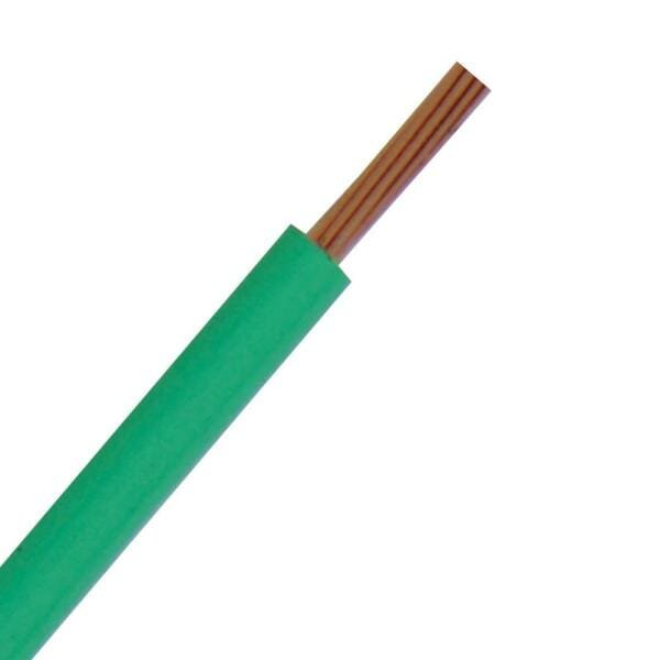 Cabo Flexível Antichamas 750V 2,5mm² - Verde Corfio - 5